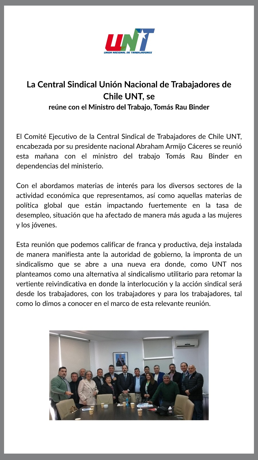 10-04-2026  UNT se reúne con el Ministro del Trabajo 
